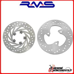 RMS FRONT + REAR BRAKE DISC KIT APRILIA Scarabeo 50 1998-1998