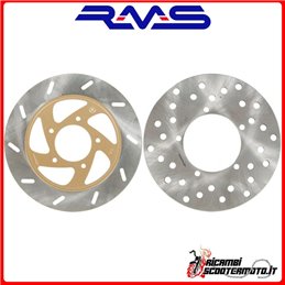 RMS FRONT + REAR BRAKE DISC KIT PIAGGIO Nrg Extreme 50 1999-2000