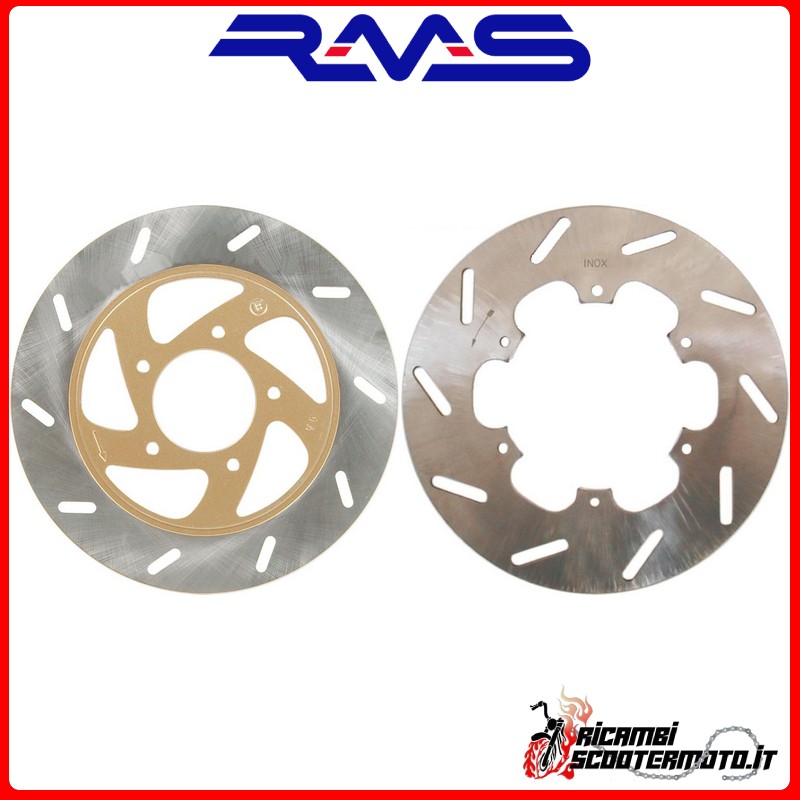 RMS FRONT + REAR BRAKE DISC KIT GILERA Runner Vx-Vxr 125-200 200 2002-2004