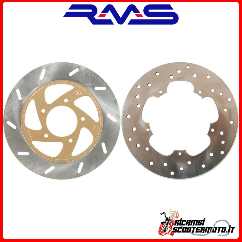 RMS FRONT + REAR BRAKE DISC KIT GILERA Runner Fx-Fxr 125-180 125 1997-2002