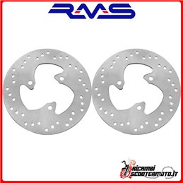 RMS FRONT + REAR BRAKE DISC KIT APRILIA Rally Liquid Cooled 50 1996-1999