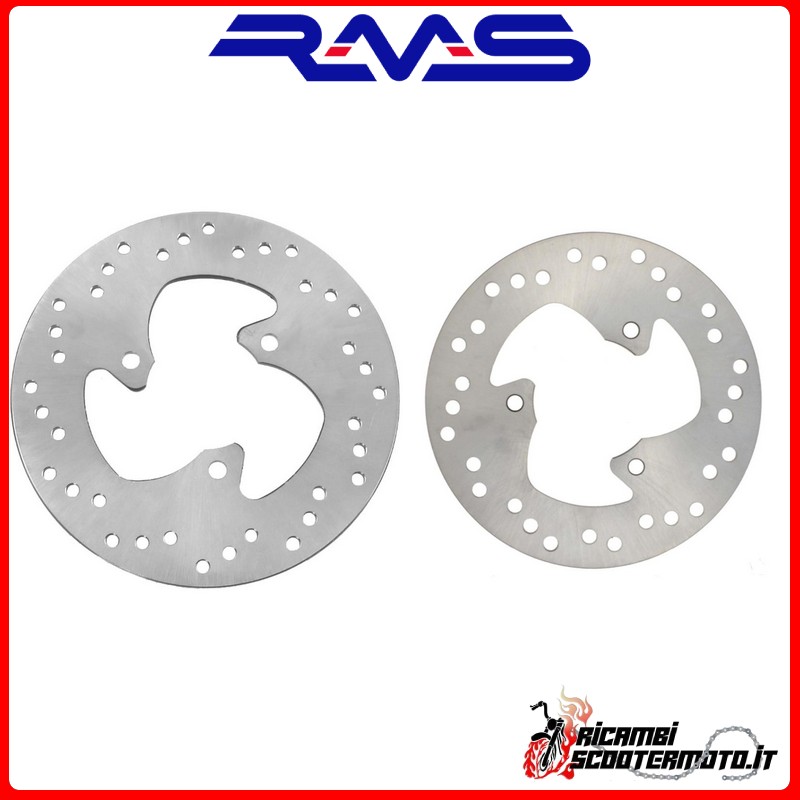 RMS FRONT + REAR BRAKE DISC KIT APRILIA Sr Iniezione E Carburatore 50 2014-2014