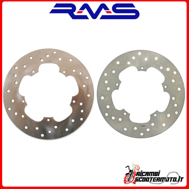 KIT DE DISCO DE FRENO DELANTERO + TRASERO RMS PIAGGIO X Evo 400 2007-2011