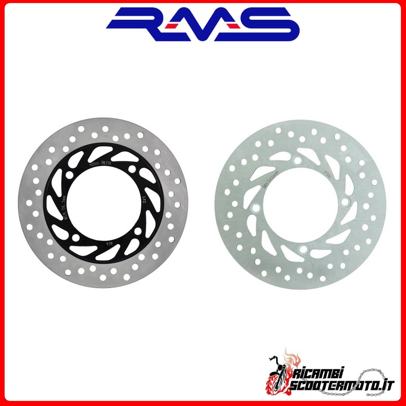 KIT DE DISCO DE FRENO DELANTERO + TRASERO RMS HONDA Sh 125 A I Abs 125 2013-2015