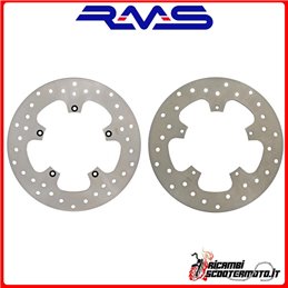 KIT DE DISCO DE FRENO DELANTERO + TRASERO RMS PIAGGIO Carnaby Cruiser 300 2009-2012