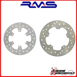 KIT DE DISCO DE FRENO DELANTERO + TRASERO RMS PIAGGIO Mp3 125 2006-2008
