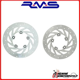 RMS FRONT + REAR BRAKE DISC KIT KYMCO People S Dd Euro3 125 2007-2008