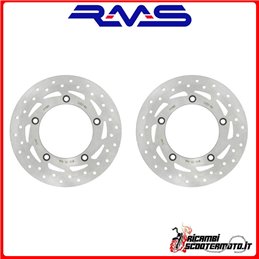 RMS FRONT + REAR BRAKE DISC KIT KYMCO People Gti 125 2010-2010