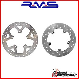 RMS FRONT + REAR BRAKE DISC KIT PEUGEOT Geopolis 400 Ie Evolution Urban Abs 400 2010-2012