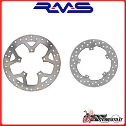 RMS FRONT + REAR BRAKE DISC KIT PEUGEOT Geopolis 300 Ie Geostyle 300 2011-2012