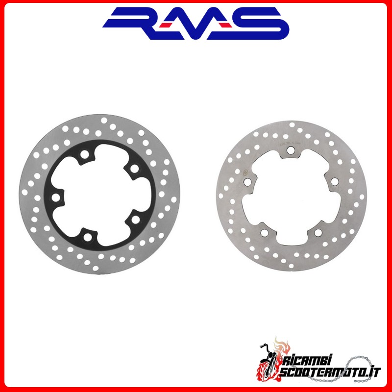 RMS FRONT + REAR BRAKE DISC KIT SYM Hd Evo 125 2005-2006 RMS FRONT + REAR BRAKE DISC KIT SYM Hd Evo 125 2005-2006