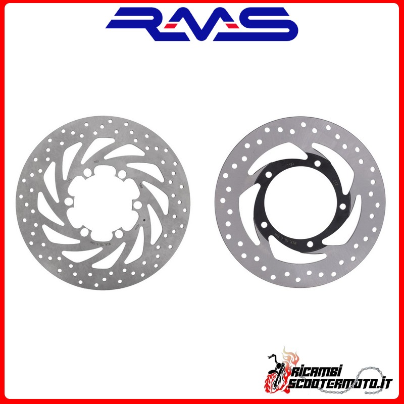 RMS BREMSSCHEIBENSATZ VORNE + HINTEN PIAGGIO Beverly 4T 4V Ie Euro3 Sport Touring 350 2011-2014