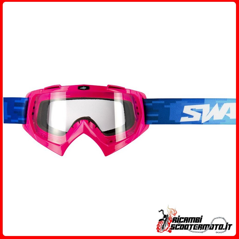 CROSS SWAP'S PIXEL PINK MASK CLEAR LENS CROSS SWAP'S PIXEL PINK MASK CLEAR LENS