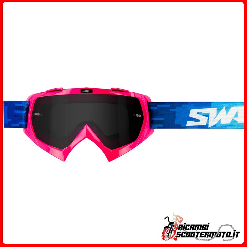 CROSS SWAP'S PINK PIXEL MASK + SMOKE LENS CROSS SWAP'S PINK PIXEL MASK + SMOKE LENS