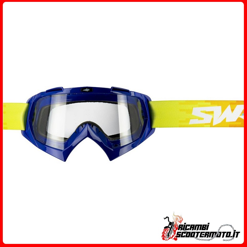 CROSS SWAP'S PIXEL BLUE MASK CLEAR LENS