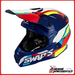 CASCO CROSS SWAPS - S849 2FASTER 4FLASH TALLA XL