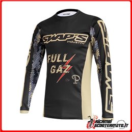 T-SHIRT CROSS SWAPS - RÉPLIQUE FULLGAZ PAR PEPONE TAILLE M