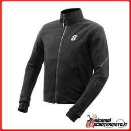 EIGHT JACKET - SQUADRON BLACK SIZE 2XL