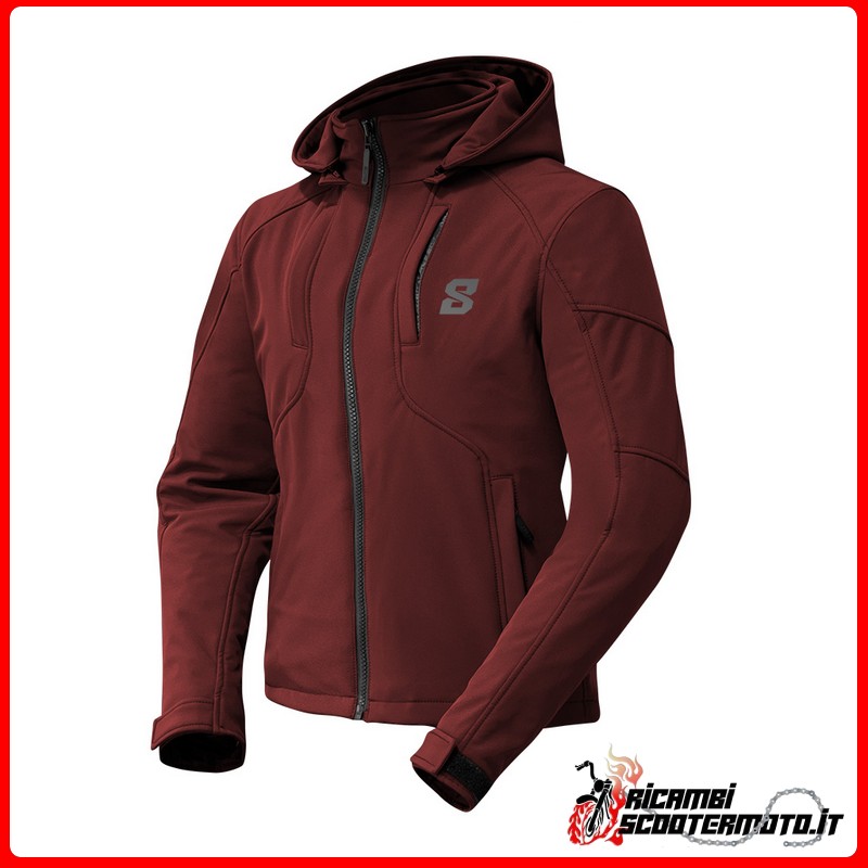 EIGHT JACKET - CIRRUS SPRING WOMEN BURGUNDY SIZE M