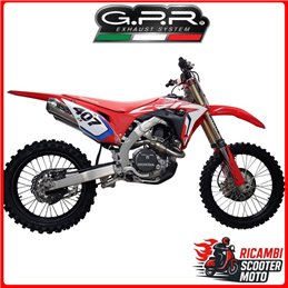 MARMITTA COMPLETA CON DUE TERMINALI HONDA CRF 450 R-RX 2020-2020