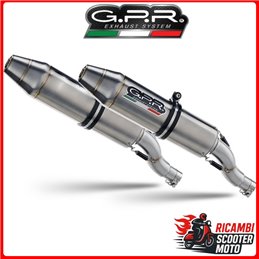 COMPLETE EXHAUST WITH TWO TERMINALS