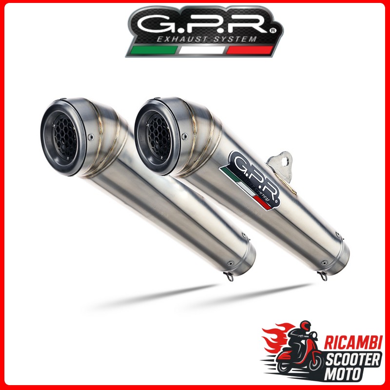 COMPLETE EXHAUST WITH TWO TERMINALS COMPLETE EXHAUST WITH TWO TERMINALS