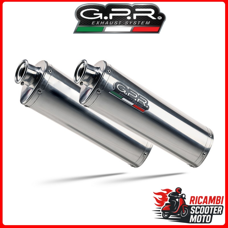 COPPIA TERMINALI CON RACCORDI YAMAHA FJR 1300 2006-2016
