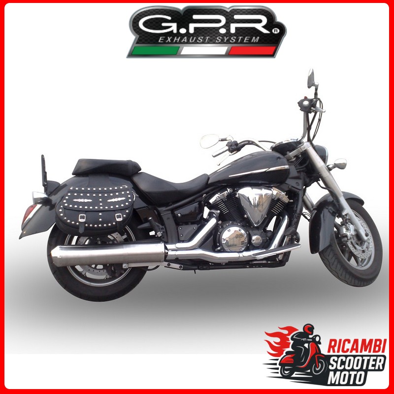 TERMINALE CON RACCORDO YAMAHA XVS 1300 MIDNIGHT STAR  2006-2014