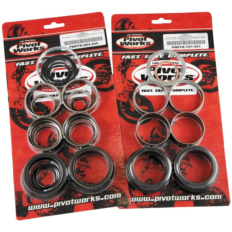 PIVOT WORKS GABEL-ÜBERHOLUNGSSATZ Kawasaki KX 125 1996-2001 PIVOT WORKS GABEL-ÜBERHOLUNGSSATZ Kawasaki KX 125 1996-2001