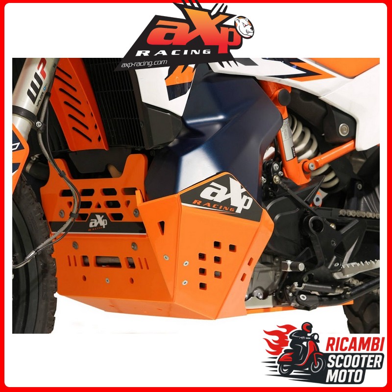 PARAMOTORI AXP 8MM ARANCIONE KTM 790 ADVENTURE 2019-2025