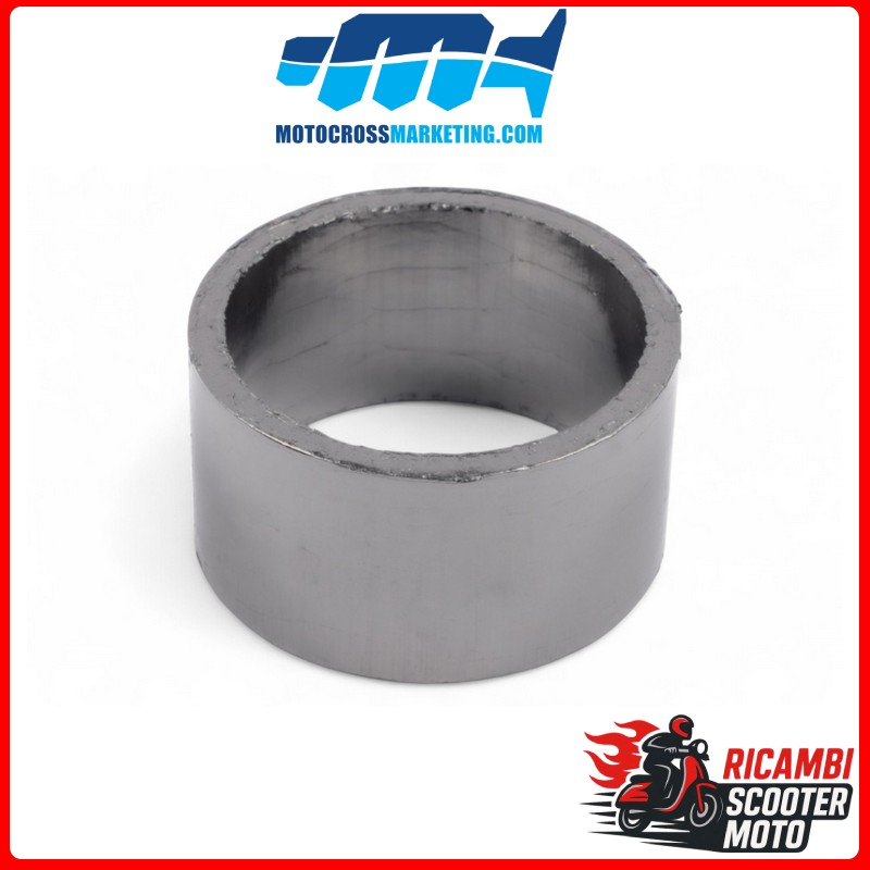 BOCCOLE DI RIDUZIONE MARMITTA 48,5X41X32,5MM KAWASAKI KX 450 F 2006-2011