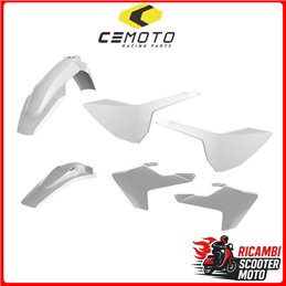 KIT PLASTICHE BIANCO HUSQVARNA 125 TC 2016-2018