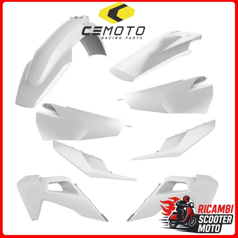 KIT PLASTICHE BIANCO20 HUSQVARNA 125 TC 2019-2022