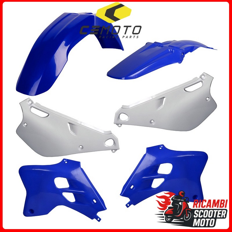 KIT PLASTICHE BLU YAM98/BIANCO YAMAHA YZ 80 1993-2001