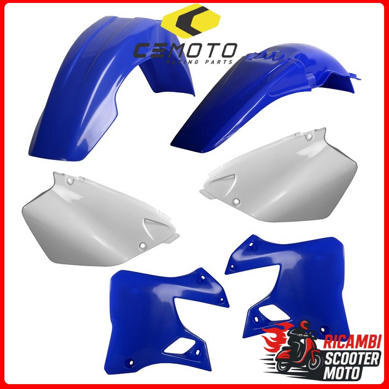KIT PLASTICHE BLU YAM98/BIANCO YAMAHA YZ 125 1996-1999