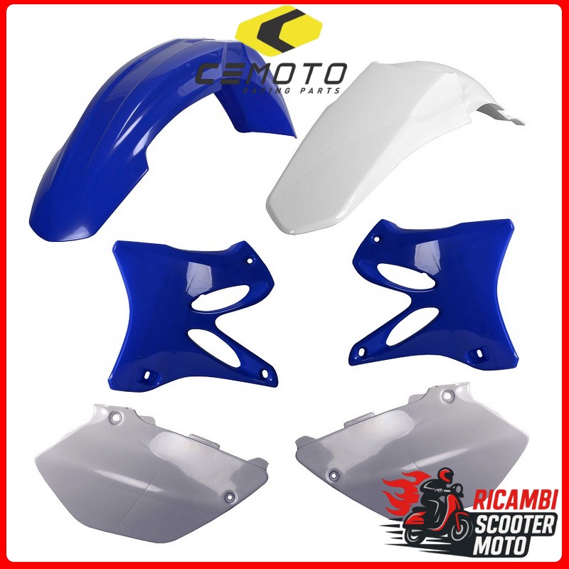KIT PLASTICHE BLU YAM98/BIANCO YAMAHA YZ 125 2006-2014