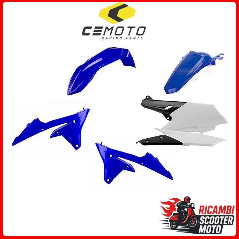KIT PLASTICHE BLU YAM98/BIANCO YAMAHA YZ 250 F 2014-2018