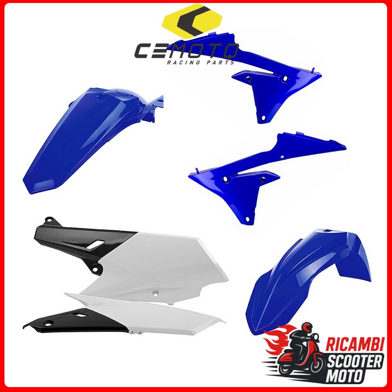 KIT PLASTICHE BLU YAM98/BIANCO YAMAHA WR 250 F 2015-2019