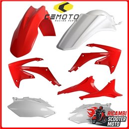 KIT PLASTICHE ROSSO CR04/BIANCO HONDA CRF 250 R 2010-2010
