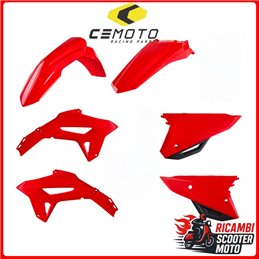 KIT PLASTICHE ROSSO CR04 HONDA CRF 250 R 2022-2024