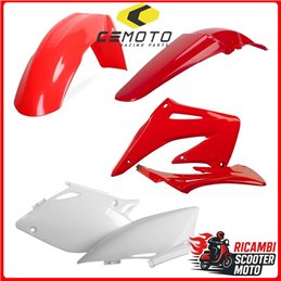 KIT PLASTICHE ROSSO CR04/BIANCO HONDA CRF 450 R 2002-2003