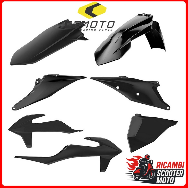 KIT PLASTICHE NERO KTM 125 SX 2019-2022