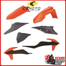KIT PLASTICHE ARANCIONE16/NARDO GREY KTM 250 EXC 2020-2023