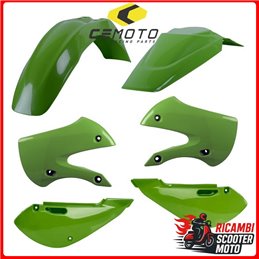 KIT PLASTICHE VERDE05 KAWASAKI KX 65 2000-2025