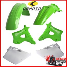 KIT PLASTICHE VERDE/BIANCO KAWASAKI KX 125 1994-1998