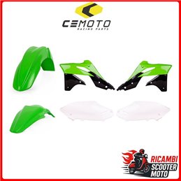 KIT PLASTICHE VERDE05/BIANCO KAWASAKI KX 250 F 2013-2016