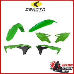 KIT PLASTICHE VERDE05/NERO KAWASAKI KX 250 F 2017-2020