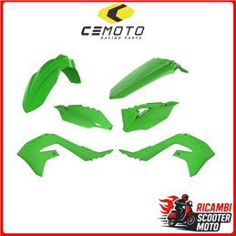 KIT PLASTICHE VERDE05 KAWASAKI KX 250 F 2021-2024