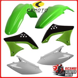 KIT PLASTICHE VERDE05/BIANCO KAWASAKI KX 450 F 2009-2011