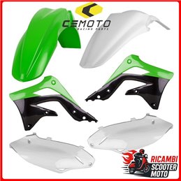KIT PLASTICHE VERDE05/BIANCO KAWASAKI KX 450 F 2013-2015